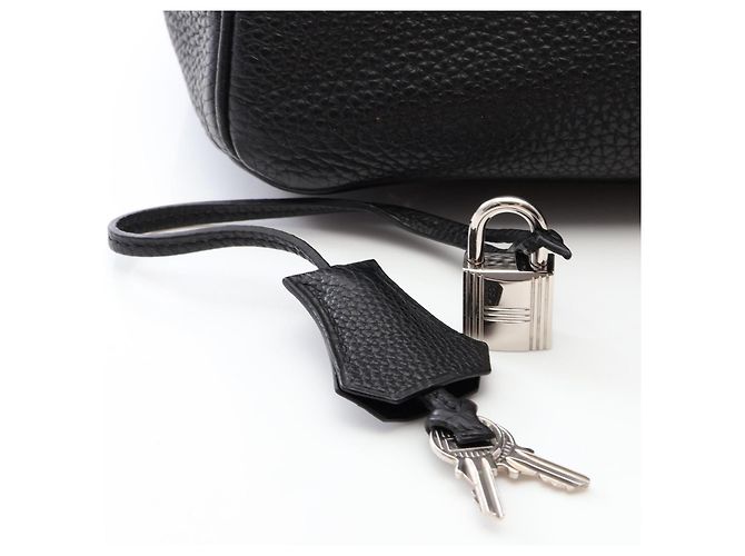 Hermès Borsa Hermes Birkin 35 in pelle Togo nera Nero - vista 6