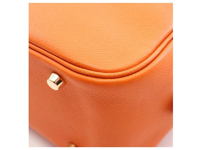 Hermès Hermes Plume 28 Handtasche Orange - Ansicht 6