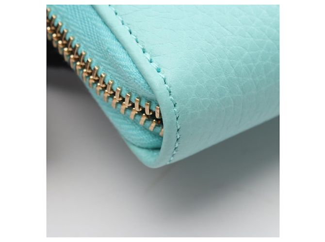 Bamboo Cartera larga redonda de bambú Gucci Azul - vista 5