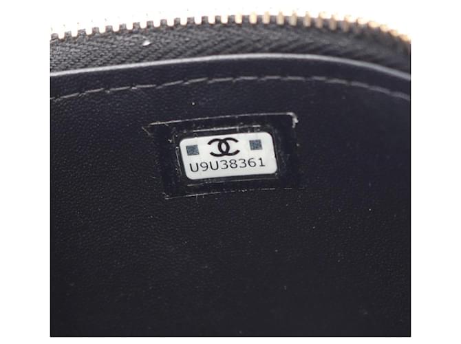 Borsa a tracolla vanity Chanel Coco Mark Nero Bianco - vista 5