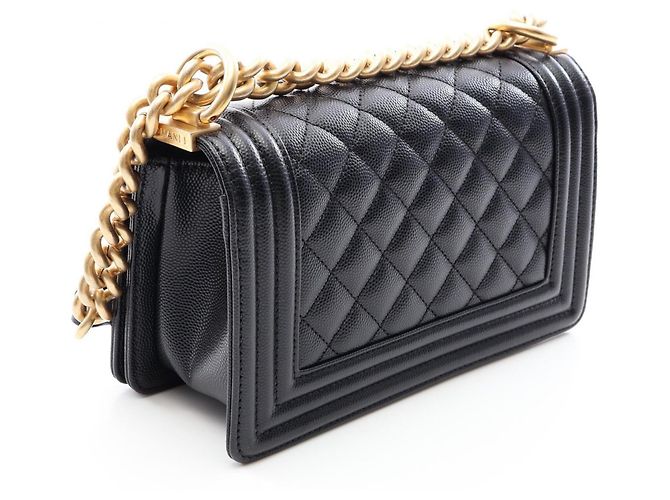 Borsa a tracolla Chanel Boy Small Nero - vista 2