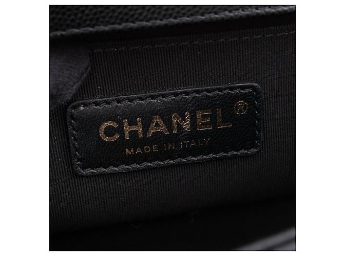 Borsa a tracolla Chanel Boy Small Nero - vista 4