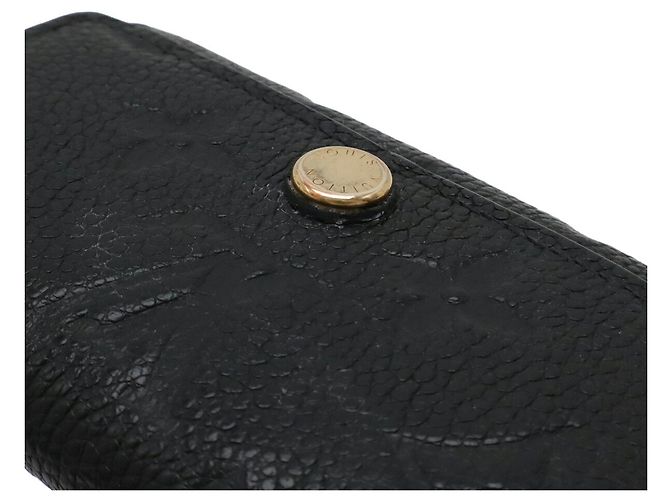 Louis Vuitton Monogram Empreinte 6-Schlüssel Etui Schwarz Weiß - Ansicht 5