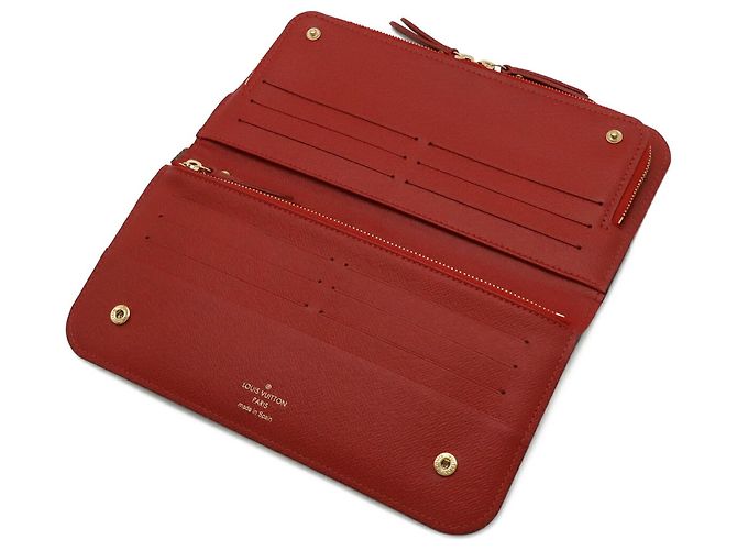 Louis Vuitton Damier Portefeuille Insolite Cartera Larga Plegable Castaño Damier ebene - vista 6