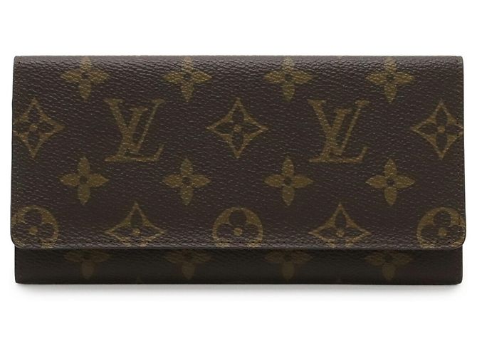Louis Vuitton Monogram Porte Yen Bifold Long Wallet Braun Monogramm - Ansicht 2