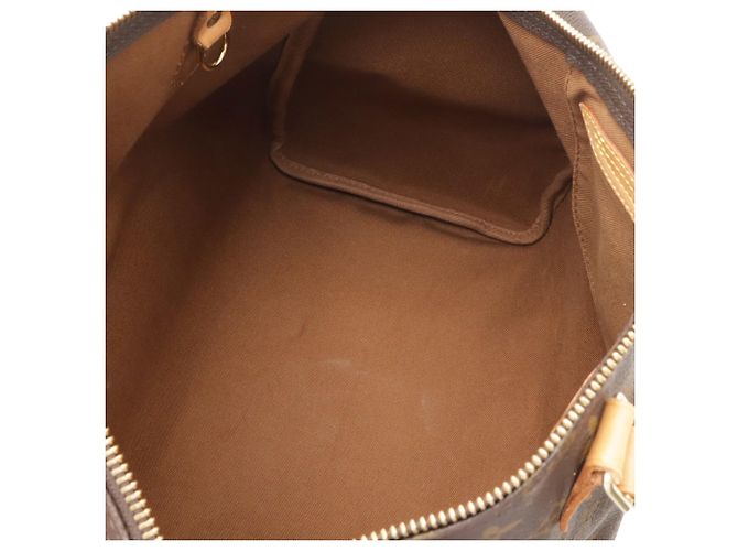 Borsa Louis Vuitton Monogram Speedy 35 Marrone Monogramma - vista 8