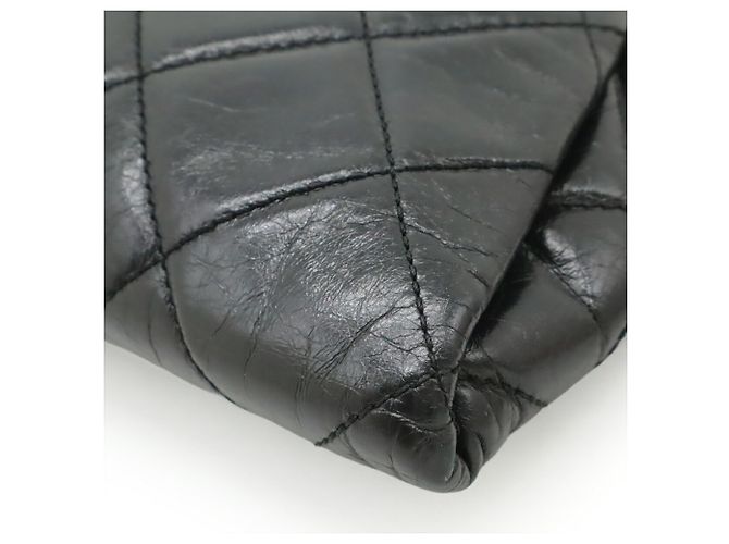Borsa a tracolla Chanel Coco Pleats Mark Nero - vista 4