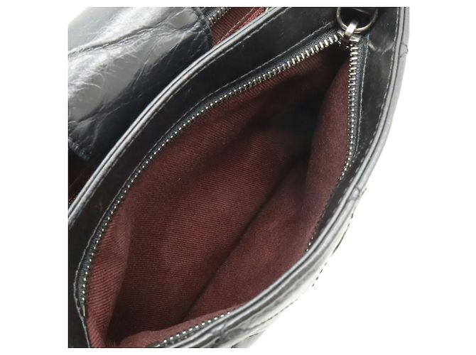 Borsa a tracolla Chanel Coco Pleats Mark Nero - vista 9