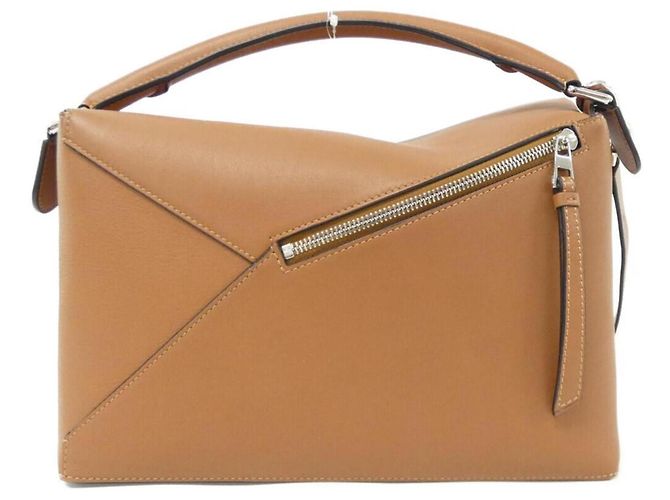 Loewe Puzzle Edge Medium Handtasche Braun - Ansicht 2