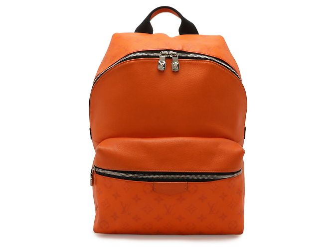 Louis Vuitton Taigarama Monogram Eclipse Discovery Rucksack Orange Monogramm - Ansicht 2