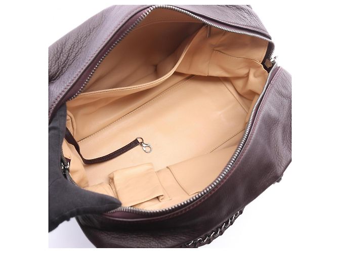 Borsa Chanel Luxury Line Marrone - vista 3