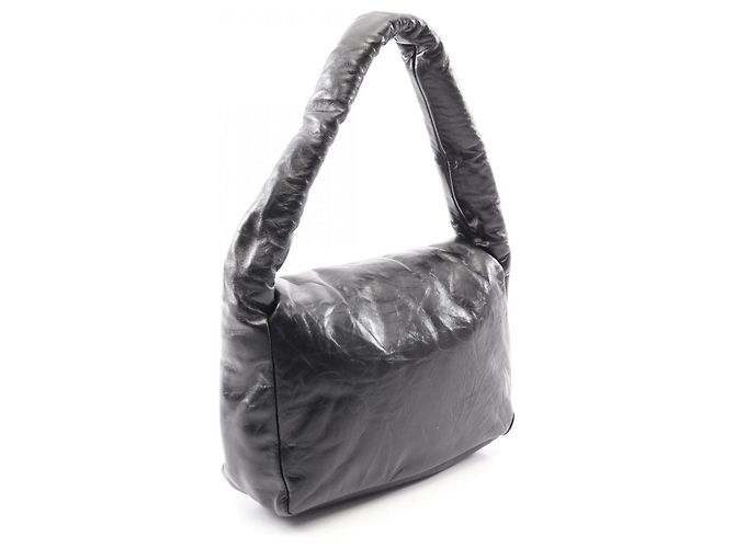 Borsa a tracolla Balenciaga Monaco Nero - vista 2