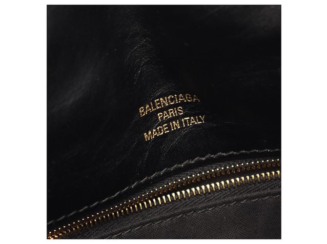 Borsa a tracolla Balenciaga Monaco Nero - vista 4