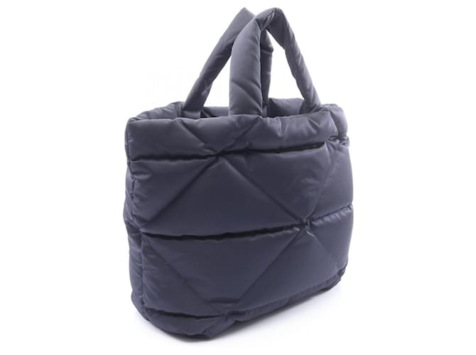 Prada Re-Nylon Tote Bag Marineblau - Ansicht 2