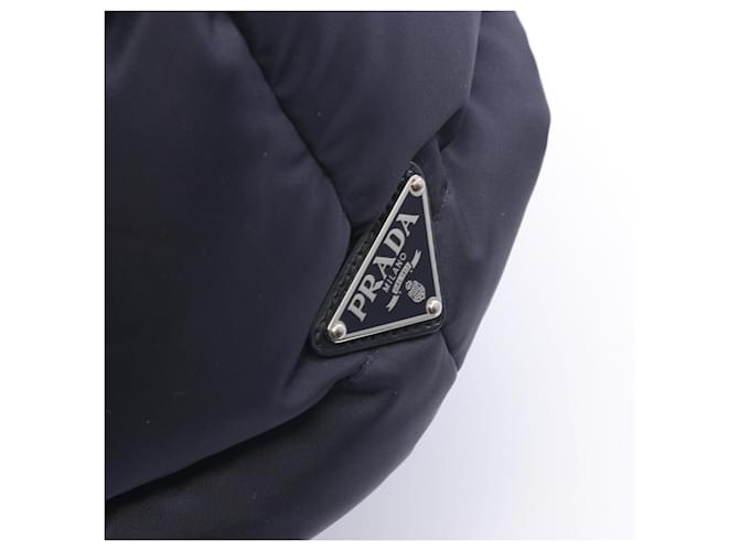 Prada Re-Nylon Tote Bag Marineblau - Ansicht 5