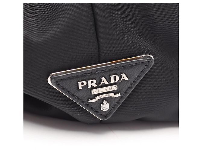 Bolso Reversible 2-Way Prada Negro - vista 5