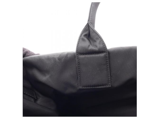 Bolso Reversible 2-Way Prada Negro - vista 9