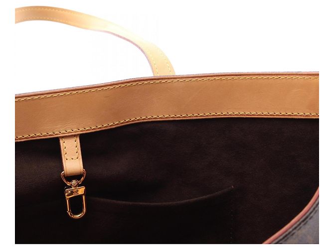 Borsa Tote Louis Vuitton Wilshire MM Marrone - vista 7