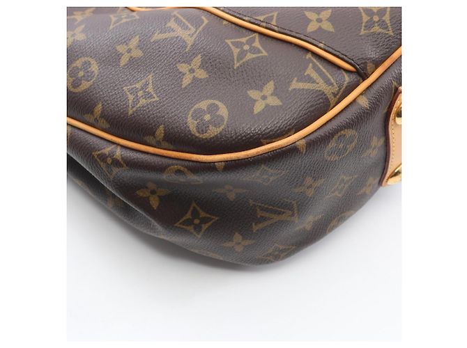 Borsa a Spalla Louis Vuitton Galliera PM Marrone - vista 8