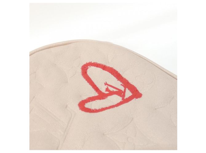 Borsa a Spalla Louis Vuitton Monogram Sac Coeur Falling in Love Marrone - vista 5