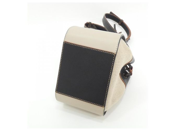 Mini borsa a tracolla Loewe Hammock con coulisse Nero - vista 3