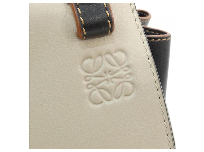 Mini borsa a tracolla Loewe Hammock con coulisse Nero - vista 4