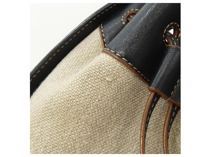 Mini borsa a tracolla Loewe Hammock con coulisse Nero - vista 5