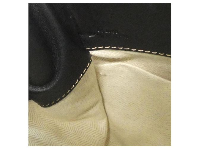 Mini borsa a tracolla Loewe Hammock con coulisse Nero - vista 9