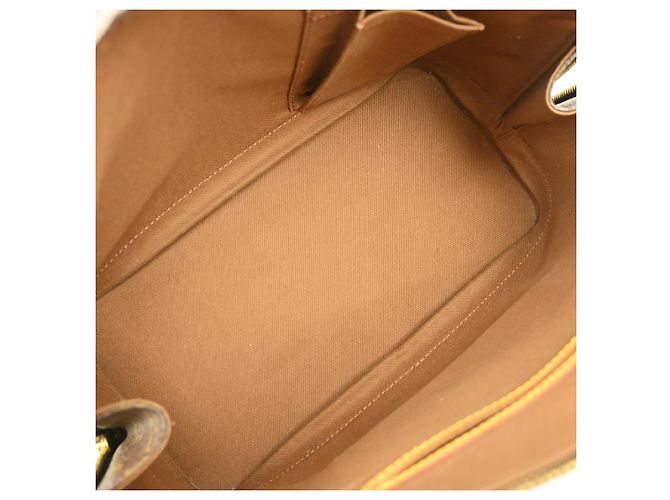 Sac à main Louis Vuitton Alma Monogram Canvas PM Marron - vue 3