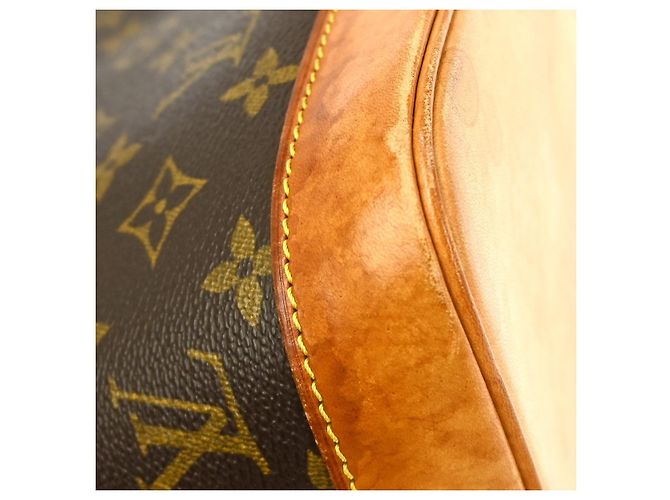 Sac à main Louis Vuitton Alma Monogram Canvas PM Marron - vue 7