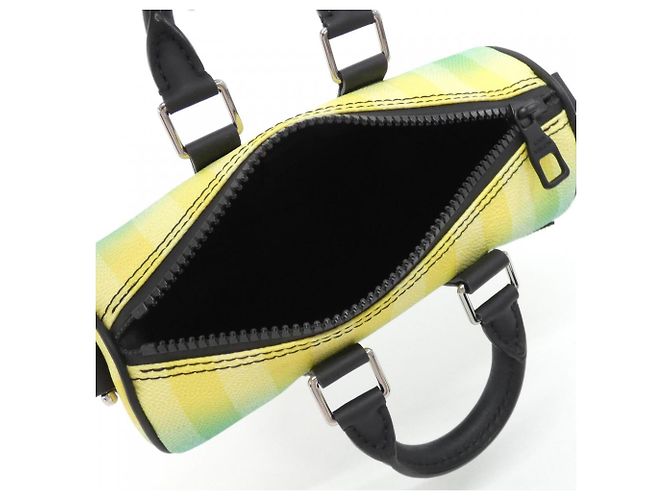 Borsa Boston Louis Vuitton Day Break Keepall XS Verde chiaro - vista 7