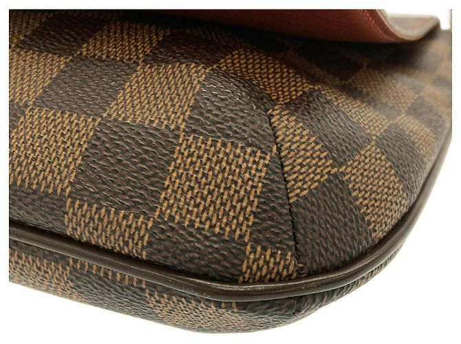 Borsa a Spalla Louis Vuitton Damier Musette Tango N51301 Damier ebene - vista 3