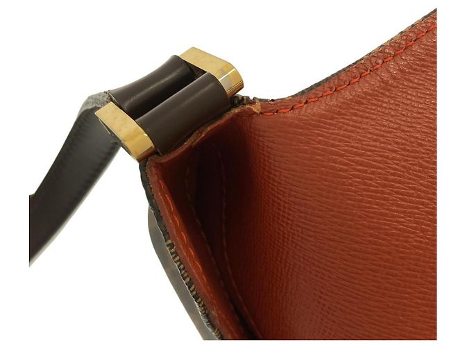 Borsa a Spalla Louis Vuitton Damier Musette Tango N51301 Damier ebene - vista 9