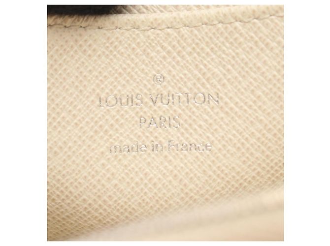 Louis Vuitton Epi Leder Zippy Münzbeutel Weiß Aus weiß - Ansicht 4