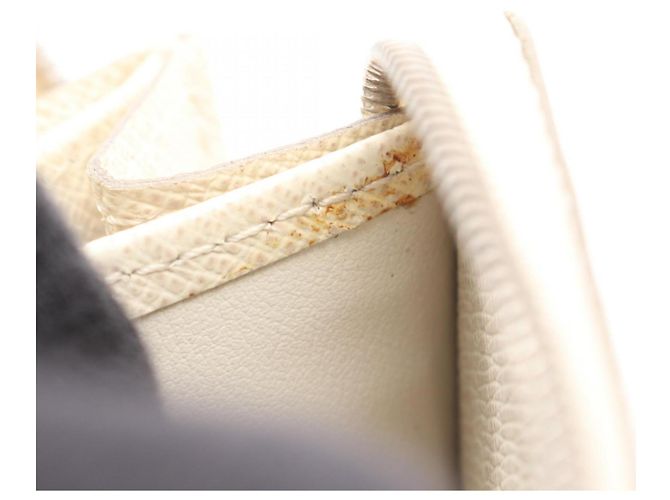 Louis Vuitton Epi Leder Zippy Münzbeutel Weiß Aus weiß - Ansicht 8