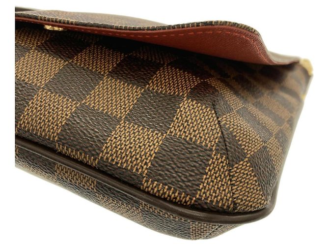 Borsa a tracolla Louis Vuitton Damier Musette Salsa N51300 Damier ebene - vista 3