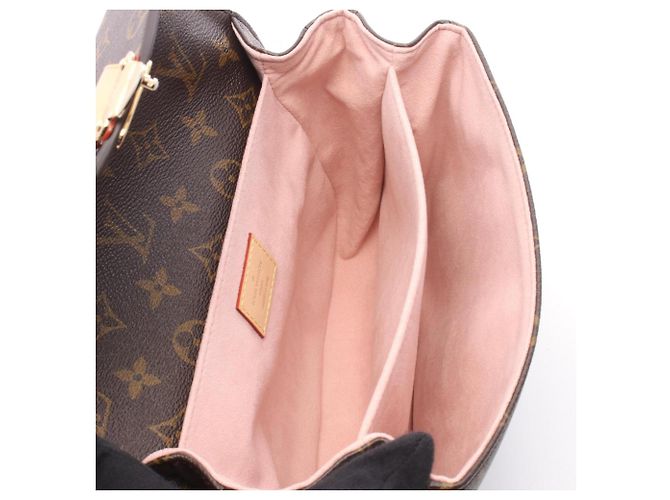 Borsa Louis Vuitton Pochette Metis MM Marrone Multicolore - vista 3