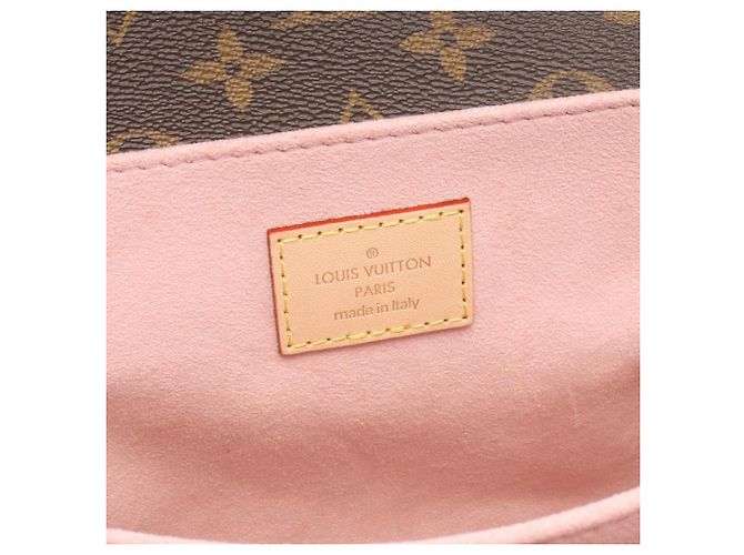 Borsa Louis Vuitton Pochette Metis MM Marrone Multicolore - vista 4
