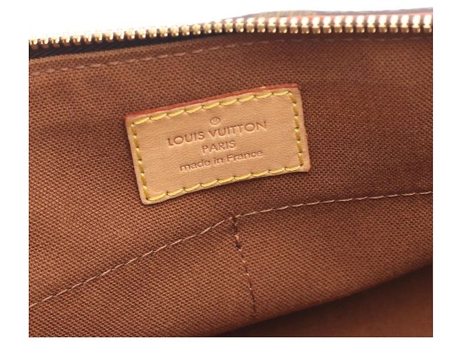 Borsa a tracolla lunga Popincourt Louis Vuitton Marrone - vista 4