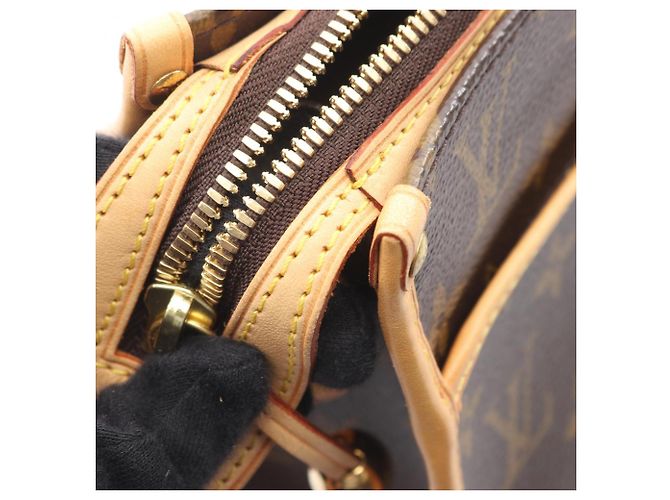 Borsa a tracolla lunga Popincourt Louis Vuitton Marrone - vista 7