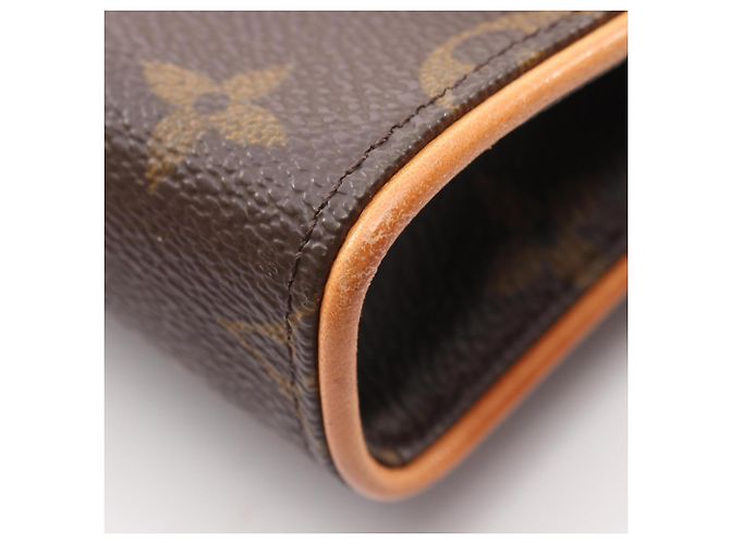 Pochette Florentine Louis Vuitton Vita Marrone - vista 7