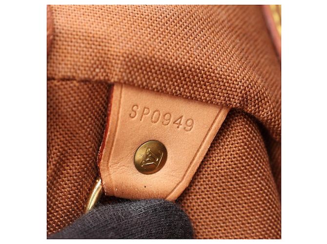 Zaino/Borsa Louis Vuitton Montsouris GM Marrone - vista 5