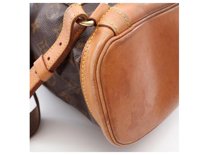 Zaino/Borsa Louis Vuitton Montsouris GM Marrone - vista 8