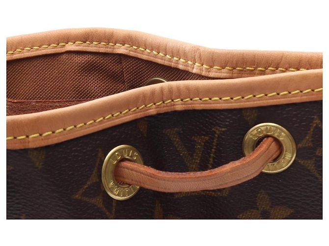 Zaino/Borsa Louis Vuitton Montsouris MM Marrone - vista 11
