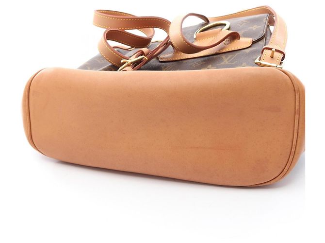 Zaino/Borsa Louis Vuitton Montsouris MM Marrone - vista 6
