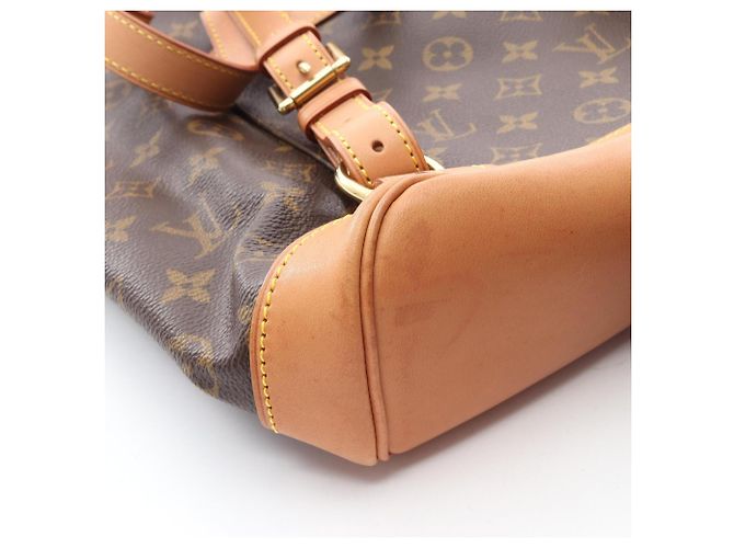 Zaino/Borsa Louis Vuitton Montsouris MM Marrone - vista 8