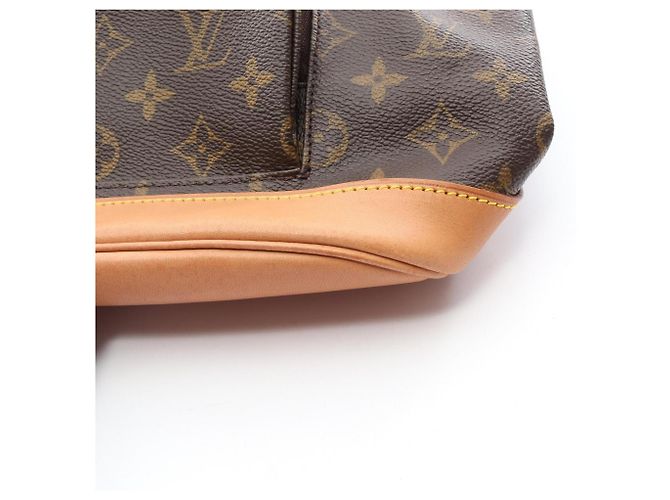 Zaino/Borsa Louis Vuitton Montsouris MM Marrone - vista 9