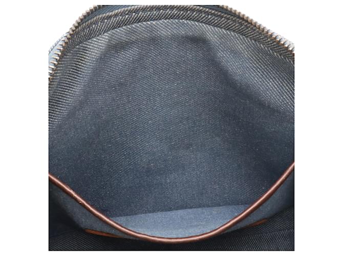 Céline Borsa a Spalla Celine Paris Macadam Marrone Blu - vista 9