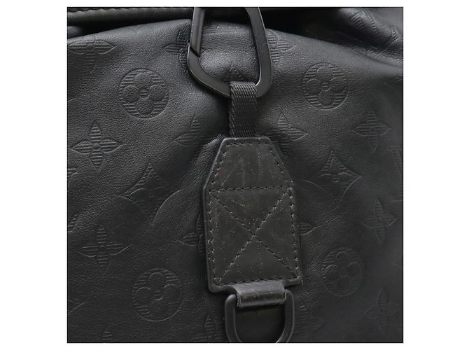 Zaino Louis Vuitton Monogram Shadow Discovery Nero - vista 7