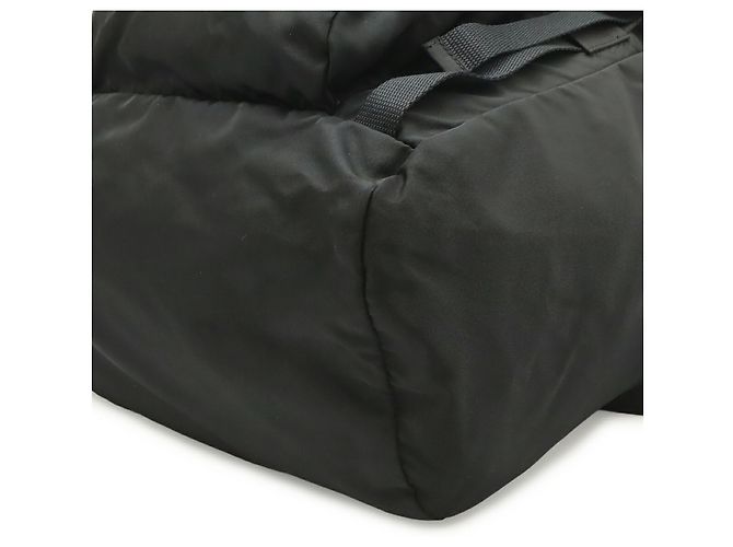 Zaino Prada Triangle in nylon nero - vista 4